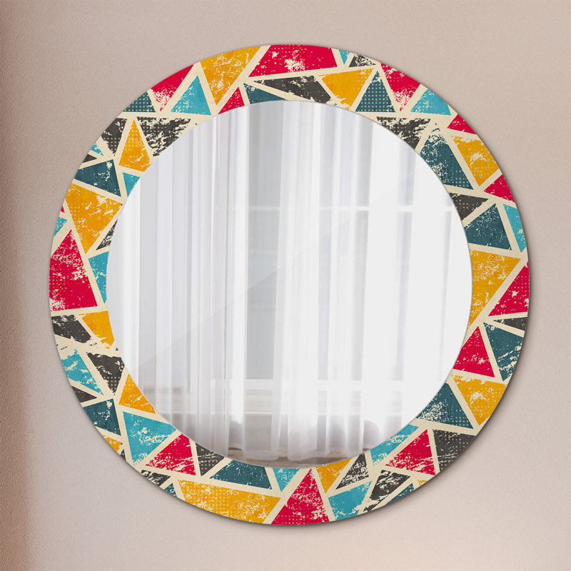 Huldar Glass Flat Wall Mirror