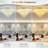 24in LED Flush Mount Chandelier Radiating Dandelion Crystal Ceiling Light-116642388