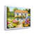 Cadre flottant blanc