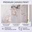 Rose et gris, fleur de cerisier, impression encadrée de fleurs roses-595214536-595214385-568386526