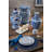 Blue Garden Bird and Blossom Ginger Jar