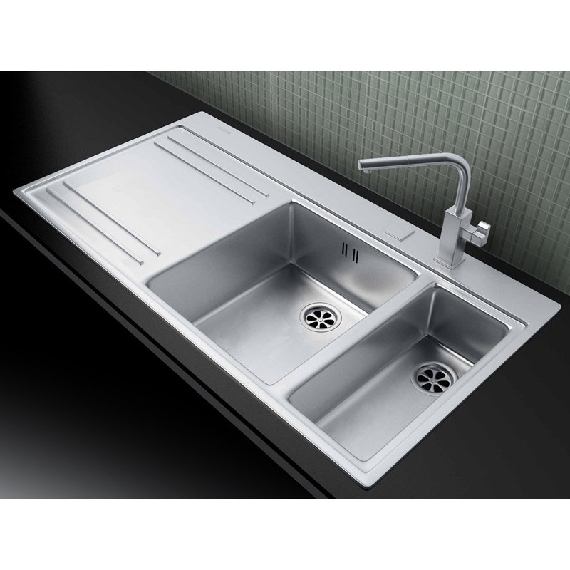 Metro 1 in. x 1 in. Glass Straight Edge Square Mosaic Wall Pool & Floor Tile