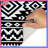 Black White Aztec Pattern Bath Mat-1768449203
