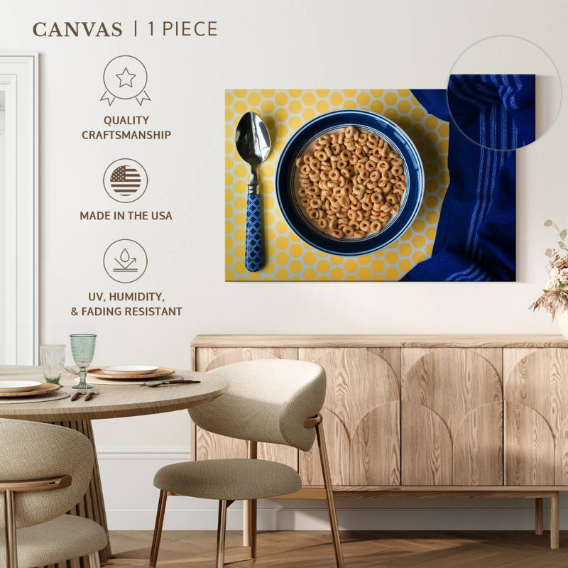 Céréales laiteuses Yarlin pour le petit déjeuner, H 34 po x l 51 po