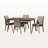 4 - Person Four Leg Dining Set