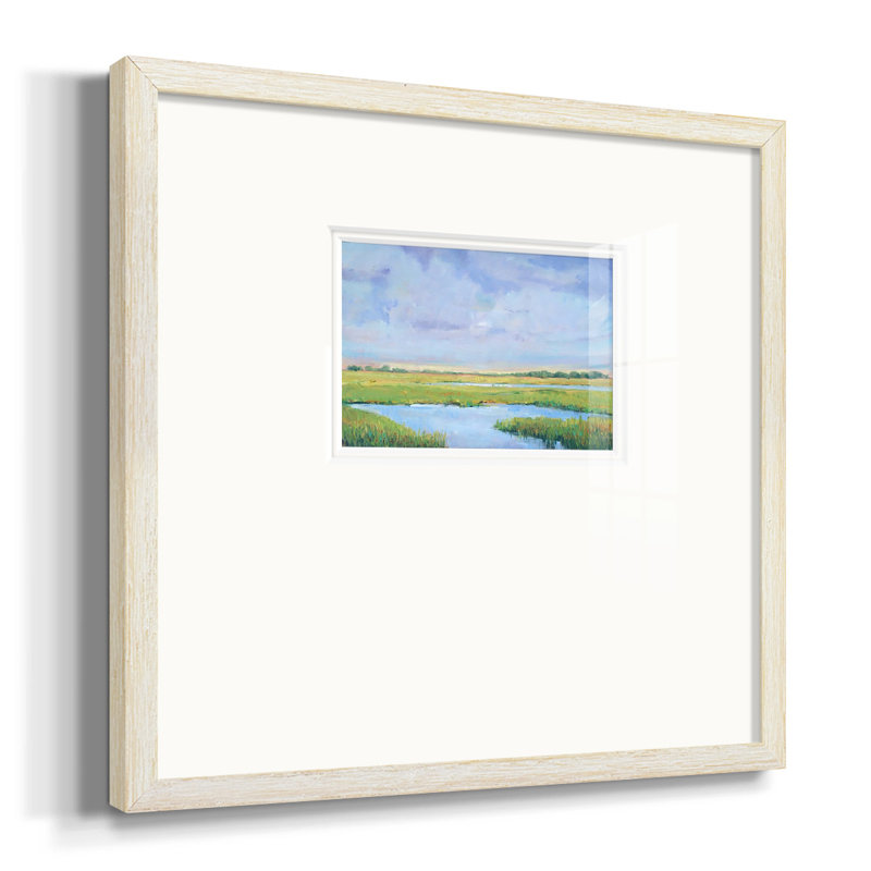 «Summer Marsh Ipremium», reproduction encadrée, H 17 po x l 17 po x P 1,25 po