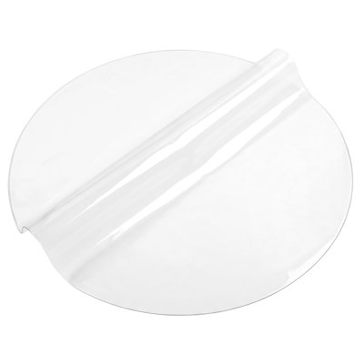 Clear Round Table Cover Protector 60'', 2.0mm Plastic Desk Mat