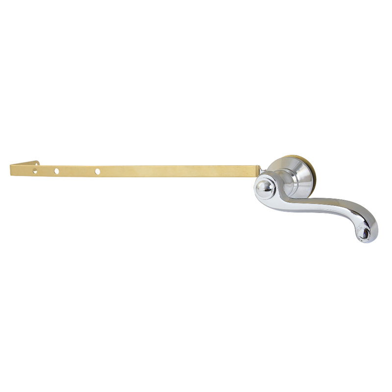 Kingston Brass French Country Universal Front or Side Mount Toilet Tank Lever, Polished Chrome