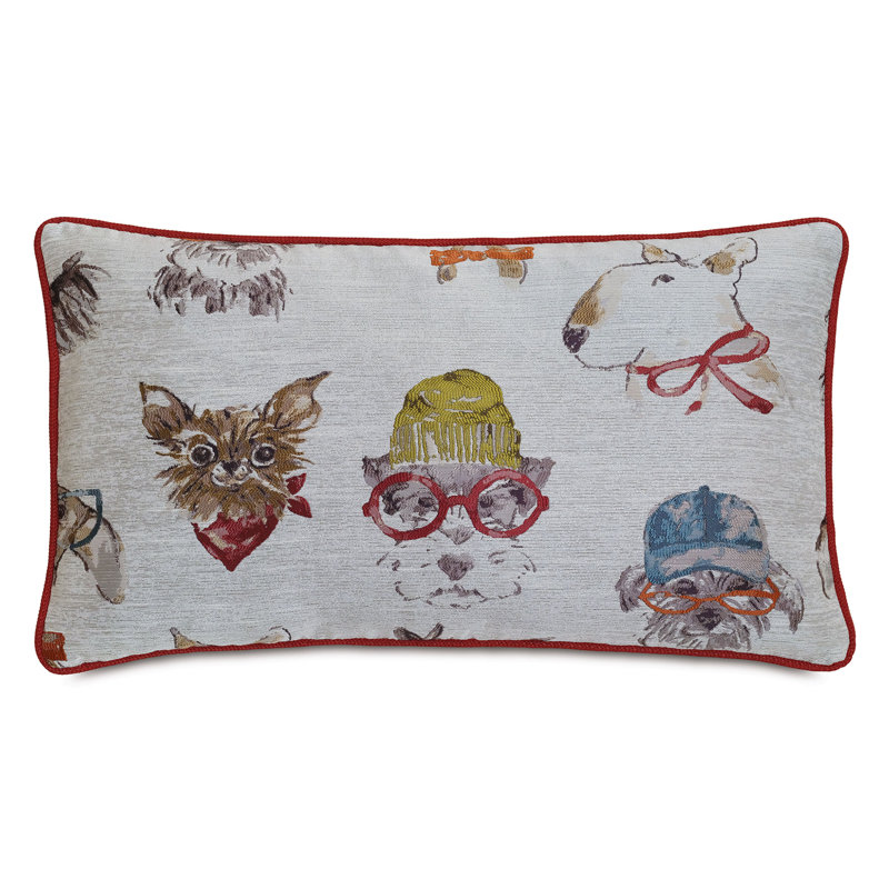 Pets Lumbar Pillow Cover & Insert