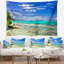 Tapisserie de plage tropicale Seychelles-28506354