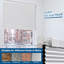 Store alvéolaire sans cordon occultant sans perceuse, l 34 po x H 56 po-615475518-615475519