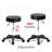 Jeeves Adjustable Height Ergonomic Lab Stool with Removable Casters/Wheels