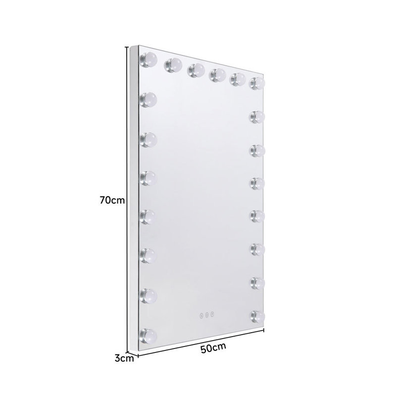 Aedyn Metal Rectangle Mirror
