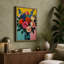 Vibrant Floral Arrangement Botanical - Wrapped Canvas-2074437581-2074437569