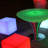 Main Access 16 Inch Block Seat Pool Spa Weatherproof Color Changing LED Cube