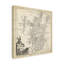 «Map of Écosse», reproduction d'art sur toile tendue-33419305