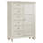 Fraser 8-drawer Door Chest Cream White-9996042