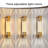 Aldegonde 14.2'' Remote LED Wall Lights Wallchiere Dimmable Armed Sconces Light 3000K/4000K/6000K