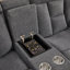 Ensemble de salon inclinable 2 pièces en microfibre avec surdimensionné fauteuil releveur et causeuse manuelle-123333324