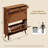 Designer Curved Three-dimensional Texture Fluted Panel Shoe Storage Cabinet-465478783