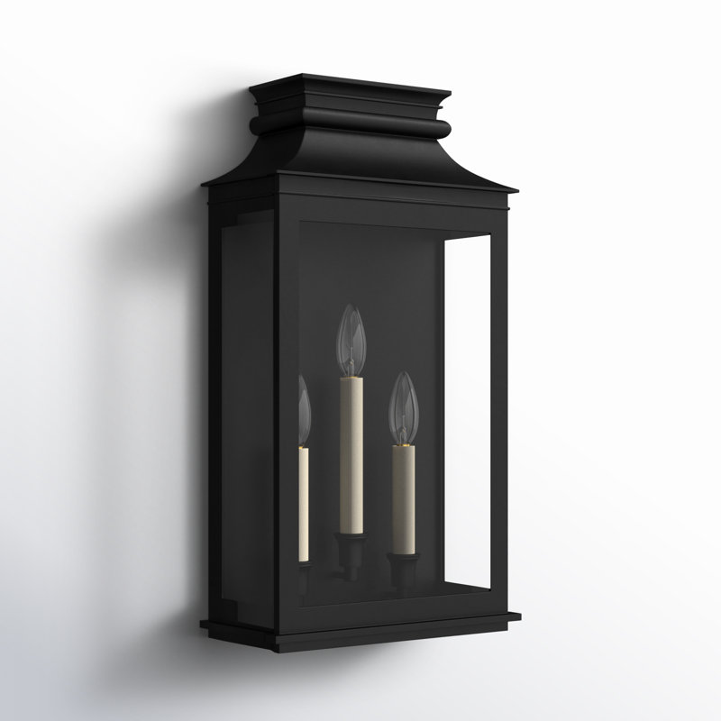 Applique murale en aluminium Aliina, Oxyde noir