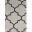 Tapis multicolore touffeté à la main à motif de treillis Janeane