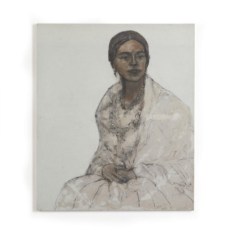Espera by Paul Meyer, 48" H x 40.5" W, Maple Box
