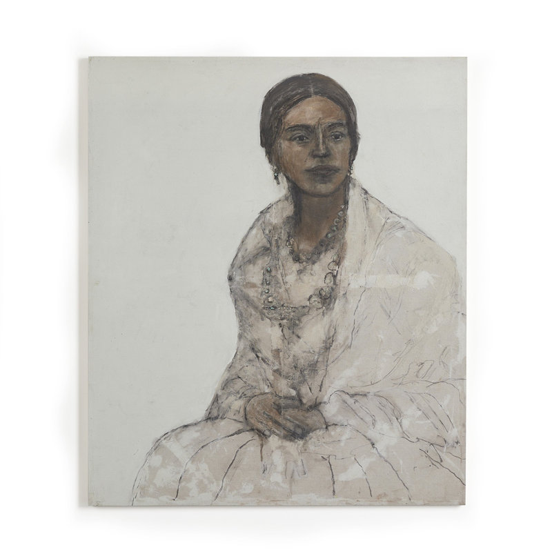 Espera by Paul Meyer, 48" H x 40.5" W, Maple Box