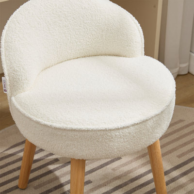 Solid Wood Accent Stool