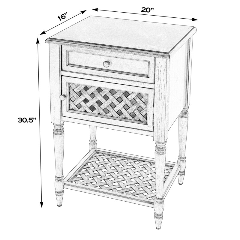 Chadway Rustic End Table