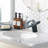 Black&Chrome Bathroom Sink Faucet Single Handle 1 Hole Vanity Mixer Waterfall Faucets