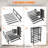 42 Bottle 7-Tier Modular Wine Rack Bamboo Wood Display Shelf with TableTop