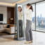 Miroir robuste, miroir pivotant sur 360 °, avec tablettes de rangement-216224600