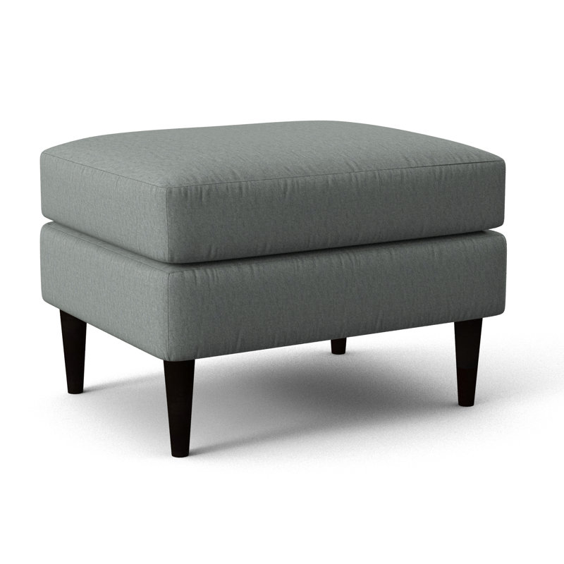 Potter Ottoman, Gray 71628L82, City Dark