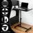 23.43'' W Portable Computer Desk for Home Office