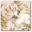 « lapin leaves », reproduction d’impression sur toile tendue