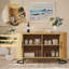 Buffet en bois à porte tambour-1946986183-1947113398