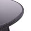 Kinchen Round Metal Outdoor Dining Table With Umbrella Hole , 105cm cm W 105cm cm D-337158841
