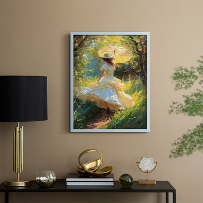 WOMEN Series DCCCLXXXI Framed Print - Solid Wood