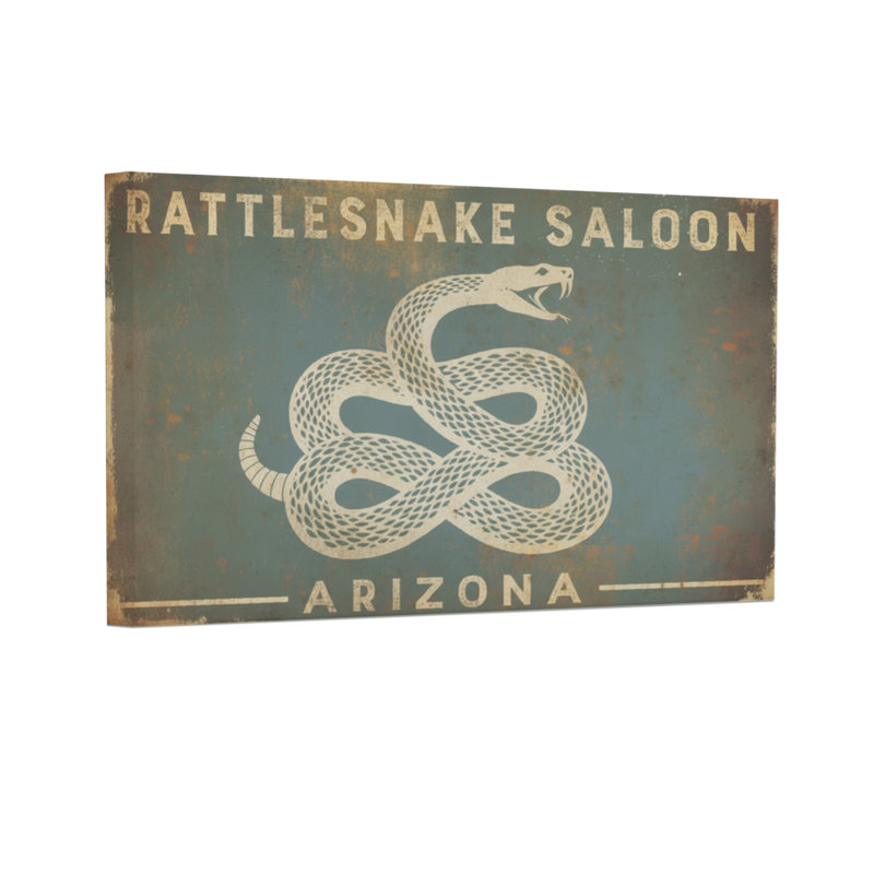 Animaux, serpent à sonnettes, Saloon, Arizona, H 12 po x l 18 po