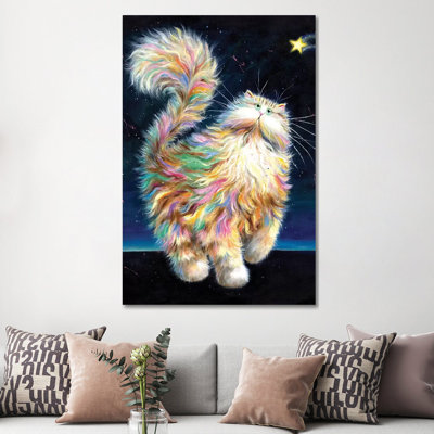 Twinkle 1 Piece Wrapped Canvas Painting