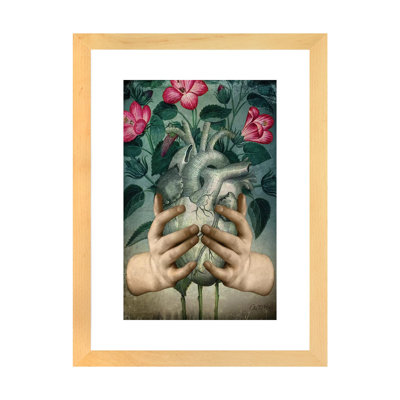 «A Green Heart» par Catrin Welz-Stein - impression d'art graphique