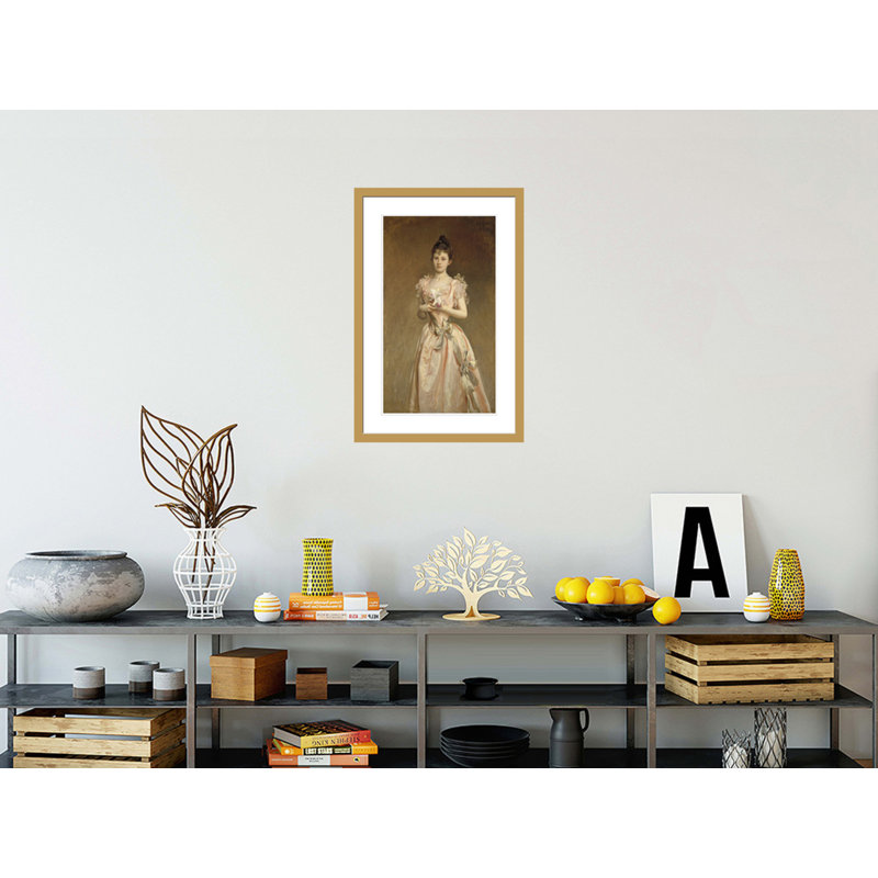 Miss Grace Woodhouse, John Singer Sargent, impression giclée sur cadre, H 29,5 po x l 19,59 po