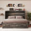 Lit escamotable avec station de charge, lit escamotable avec grand tiroir de rangement, lit plateforme escamotable escamotable, lit escamotable-1829559681