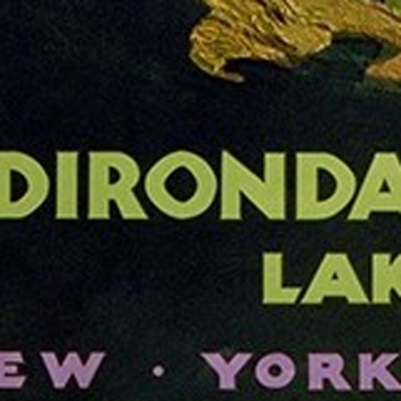 Adirondack Mountains, impression murale sans cadre, H 36 po x l 24 po x P 0,1 po, Affiche plate