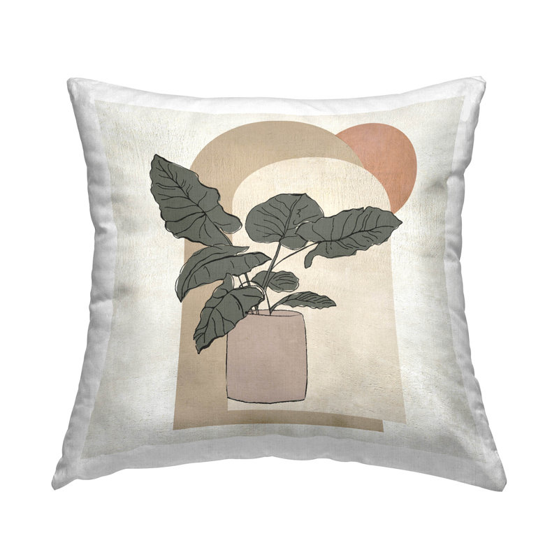 Polyester Throw Square Pillow Cover & Insert