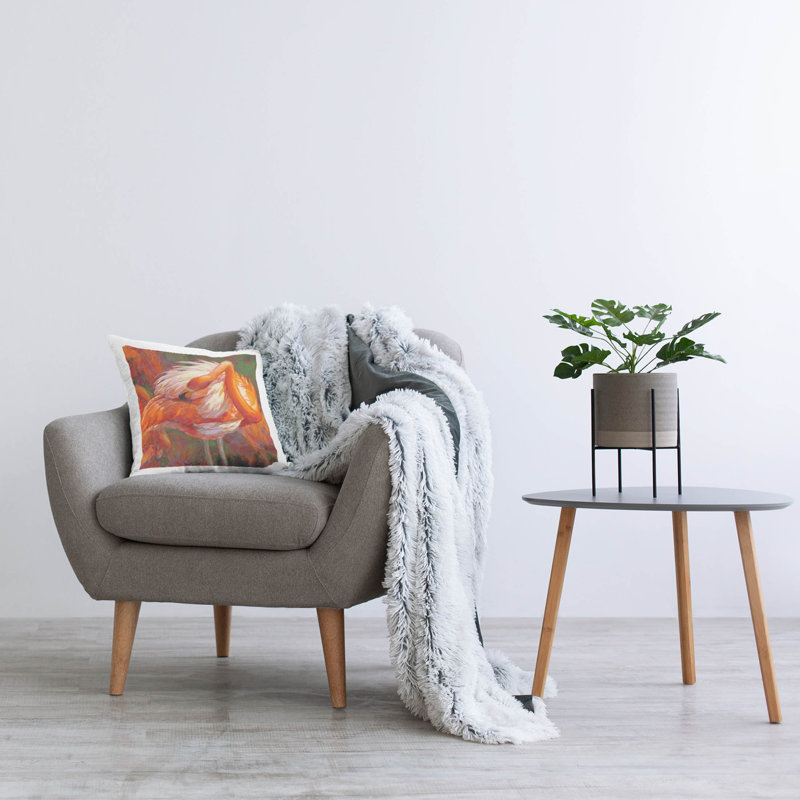 Polyester Throw Square Pillow Cover & Insert