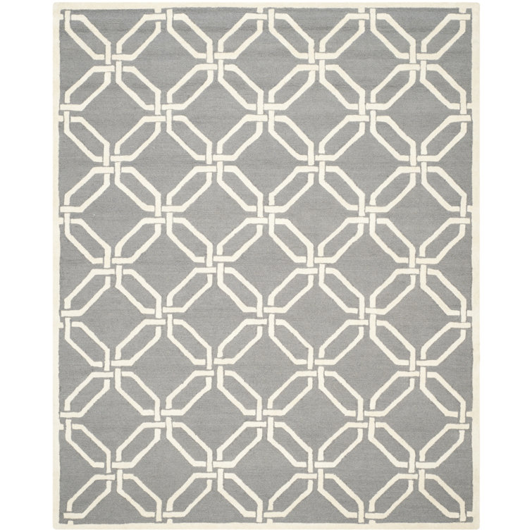Martins Hand Tufted Wool Geometric Rug