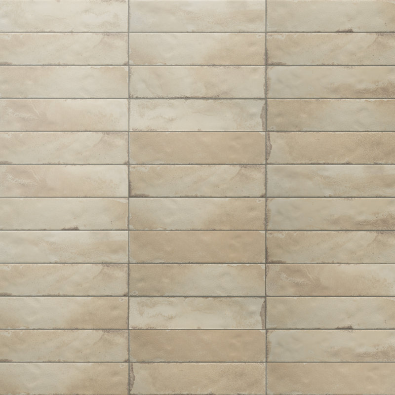 Luca 3" x 12" Ceramic Tile, White