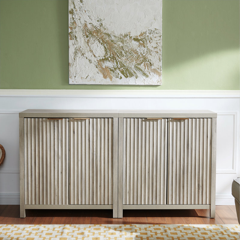 Nicolee 30.5'' Sideboard, Greige Oak